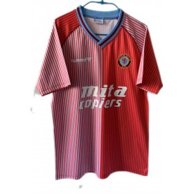 Koszulka Aston Villa Retro Domowe Stroje Piłkarskie 1988 Krótki Rękaw